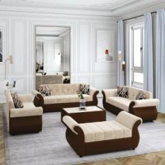 Bharat Lifestyle Alina Fabric 3 + 3 + 2 + 2 Sofa Set