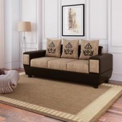 Bharat Lifestyle Amron Fabric 3 Seater Sofa