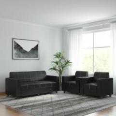 Bharat Lifestyle Cosmo Leatherette 3 + 1 + 1 Sofa Set