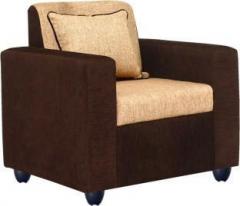Bharat Lifestyle Tulip Fabric 1 Seater Sofa