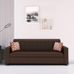 Bharat Lifestyle Tulip Leatherette 3 Seater Sofa