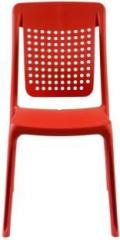 Binani Spine Care Heavy Duty Plastic Chair for Home, Office and Garden Plastic Dining Chair