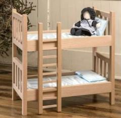 Bpn Traders Wooden Bunk Bed with 2 tier Double Bed Furniture for Bedroom Living Room Home Solid Wood Bunk Bed