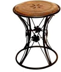 Casa Trading Solid Wood End Table