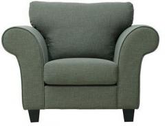 CasaCraft Anapolis One Seater Sofa in Graphite Grey Colour