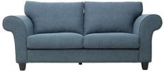 CasaCraft Anapolis Three Seater Sofa in Blue Colour