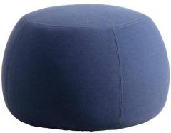 CasaCraft Fabio Medium Size Pouffe In Blue Colour