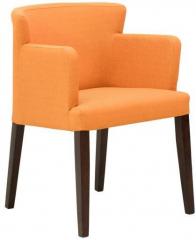 CasaCraft Florentino Arm Chair In Tangerine Orange