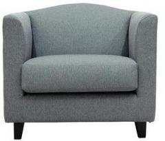 CasaCraft Florianopolis Single Seater Sofa in Stone Grey Colour