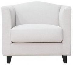 CasaCraft Florianopolis Single Seater Sofa in Vanilla Colour