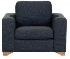 Casacraft Iganzio One Seater Sofa in Carbon Black Colour
