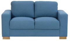 CasaCraft L'Aquila Two Seater Sofa in Aegean Blue Color