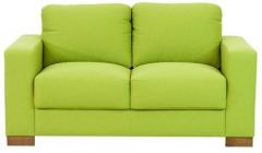 CasaCraft L'Aquila Two Seater Sofa in Citron Green Colour