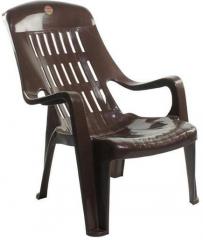 Cello Comfort Sit Back Chair Set of Two in Brown colour