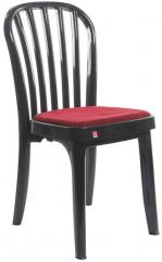 Cello Decent Delux Set of Two Dining Chair in Black Colour