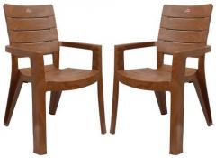 Cello Jordan Comfort Chair Set of Two in Brown Colour