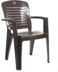 Cello Lumina Arm Chair Set of Two in Brown Colour