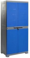 Cello Novelty Big Storage Cabinet in Grey & Blue colour