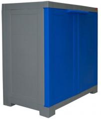 Cello Novelty Compact Storage Cabinet in Grey & Blue colour