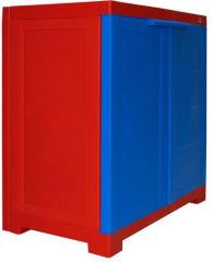 Cello Novelty Compact Storage Cabinet in Red & Blue colour