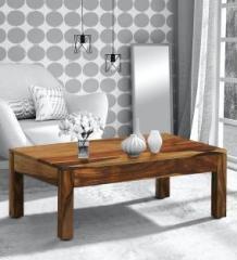 Chitra Furniture Solid Wood Sheesham Wood Console/ End/ Corner/Center Table For Living Room Solid Wood End Table