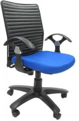 Chromecraft Geneva Office Ergonomic Chair in Dark Blue Colour