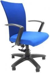 Chromecraft Marina Office Ergonomic Chair in Dark Blue Colour