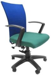 Chromecraft Marina Office Ergonomic Chair in Green Colour
