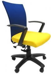 Chromecraft Marina Office Ergonomic Chair in Yellow Colour