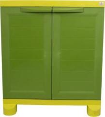 Classic Furniture Liberty 2FT Green yellow Shoe rack | Closet| Wardrobe Plastic 2 Door Wardrobe