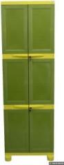Classic Furniture Liberty 6ft Green Yellow Plastic 2 Door Wardrobe
