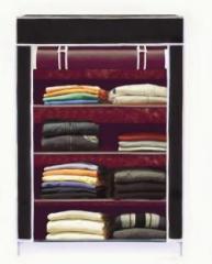 Cmerchants HouseHold Wardrobe rack 4l M PP Collapsible Wardrobe