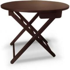 Colorwood Renia Oval Shape Solid Wood Side Table