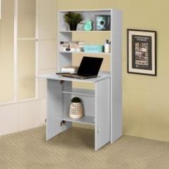 Comfold Shutter top Study Desk Engineered Wood Study Table
