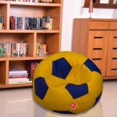 Comfy Bean Bags XL Soccerati Football Bean Bag Sofa With Bean Filling