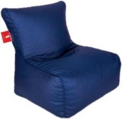 Comfybean XXL Clemenzo Chairs Indigo Bean Bag Chair With Bean Filling