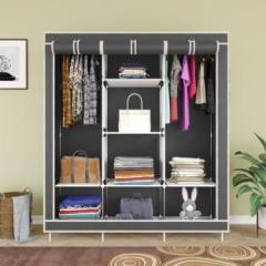 Continental 6+2 Layer Collapsible Wardrobe PP Collapsible Wardrobe