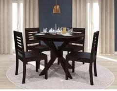 Corazzin Solid Wood 4 Seater Dining Set