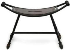 Craftatoz solid wood & Iron stool Solid Wood End Table