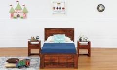 Crozzine Consolateur Wooden Bed Solid Wood Single Bed