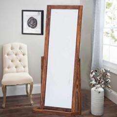 Daintree Long Size Dressing Mirror For Home/Office/Bedroom/Hotel Mirror with Stand Solid Wood Dressing Table