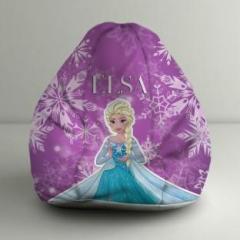 Disney XXXL Frozen Elsa Digital Printed Bean Bag With Bean Filling