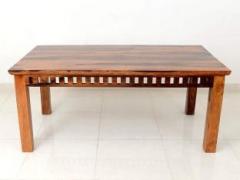 Divine Arts Sheesham Wood Solid Wood 4 Seater Dining Table
