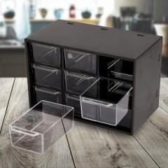Divinezon 9 Drawers storage box Plastic Free Standing Cabinet