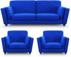 Dolphin Cabana Fabric 2 + 1 + 1 Blue Sofa Set