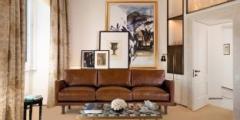 Dreamzz Furniture Vintage Sofa Leatherette 3 Seater