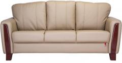 Durian Berry Compact Three Seater Sofa in Cream Colour