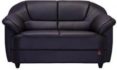 Durian Berry Engineered Two Seater Sofa in Dark Brown Colour
