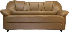 Durian Eden Symmetric Three Seater Sofa in Umber Brown Colour
