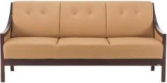 Durian JESSE/3 Leatherette 3 Seater Sofa
